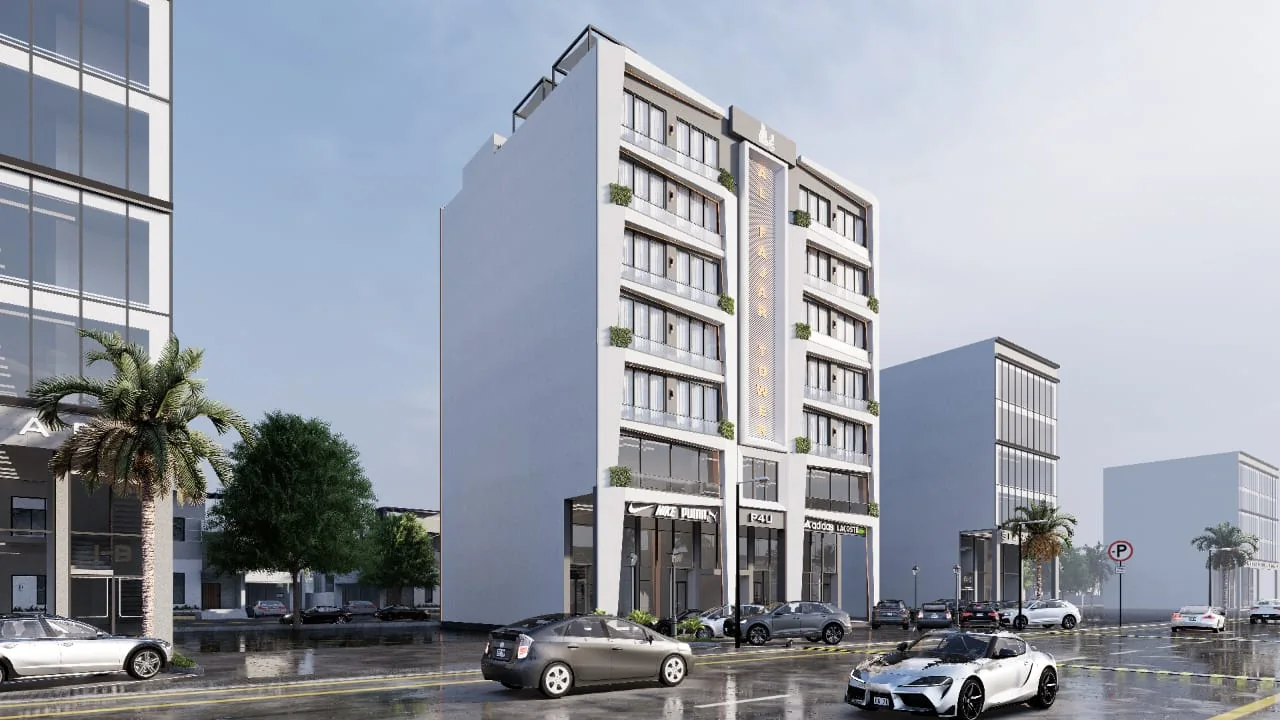 Al Fajar Tower — Mixed-Use, Shops, Halls, Offices & Apartments in Plot 49–50 Commercial, Golf View Residencia Phase 1, Bahria Town, Lahore